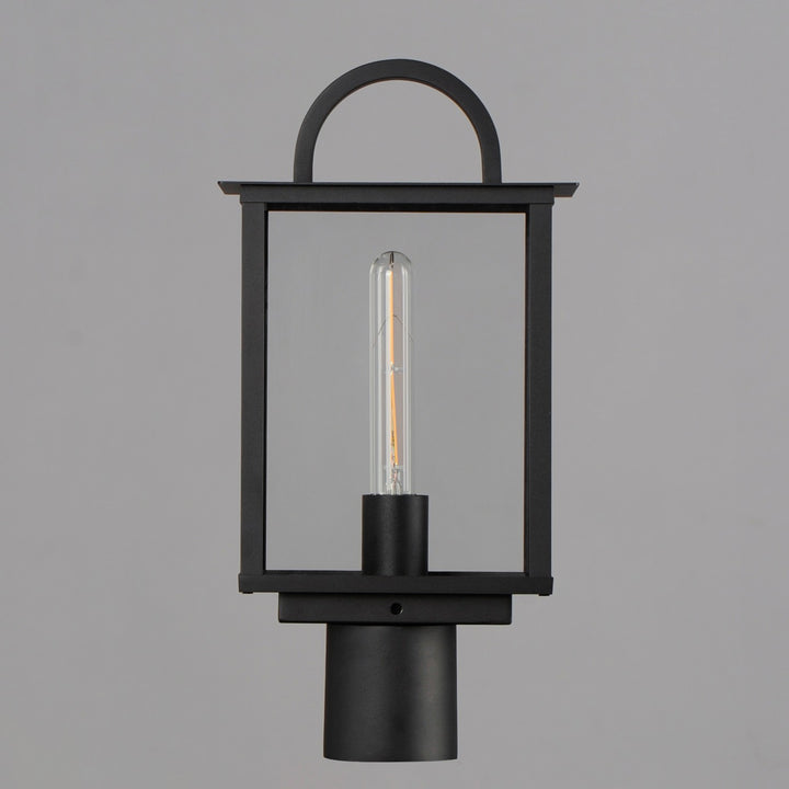 Maxim - 30759CLBK - One Light Deck/Post Lantern - Manchester - Black