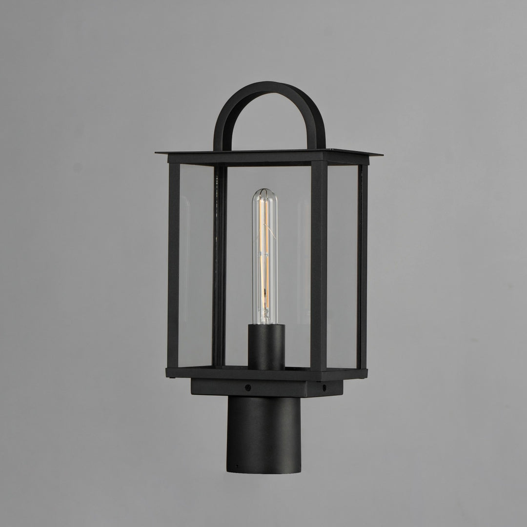 Maxim - 30759CLBK - One Light Deck/Post Lantern - Manchester - Black