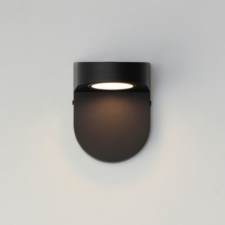 Maxim - 86198BK/PHC - LED Outdoor Wall Sconce - Ledge - Black