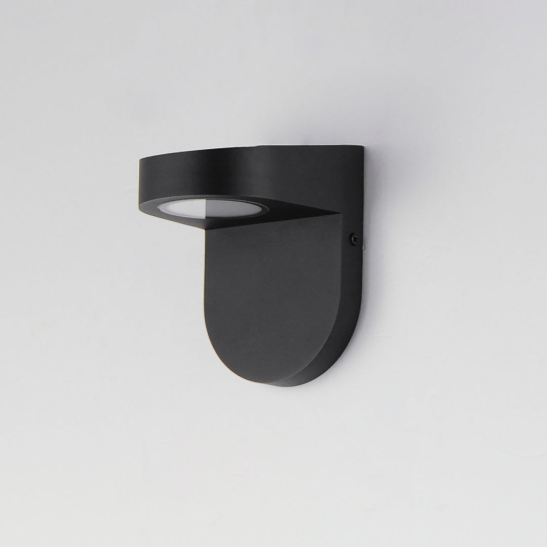 Maxim - 86198BK/PHC - LED Outdoor Wall Sconce - Ledge - Black