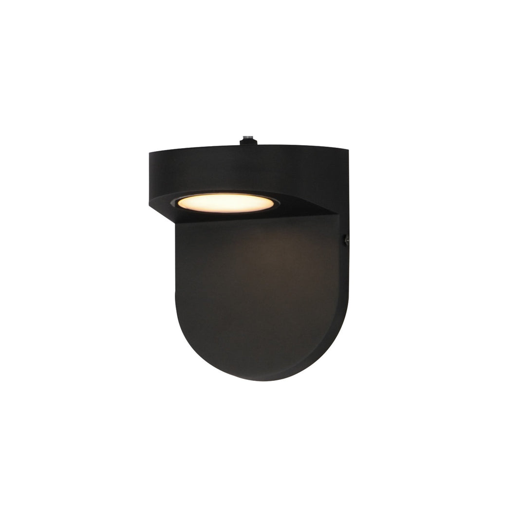 Maxim - 86198BK/PHC - LED Outdoor Wall Sconce - Ledge - Black