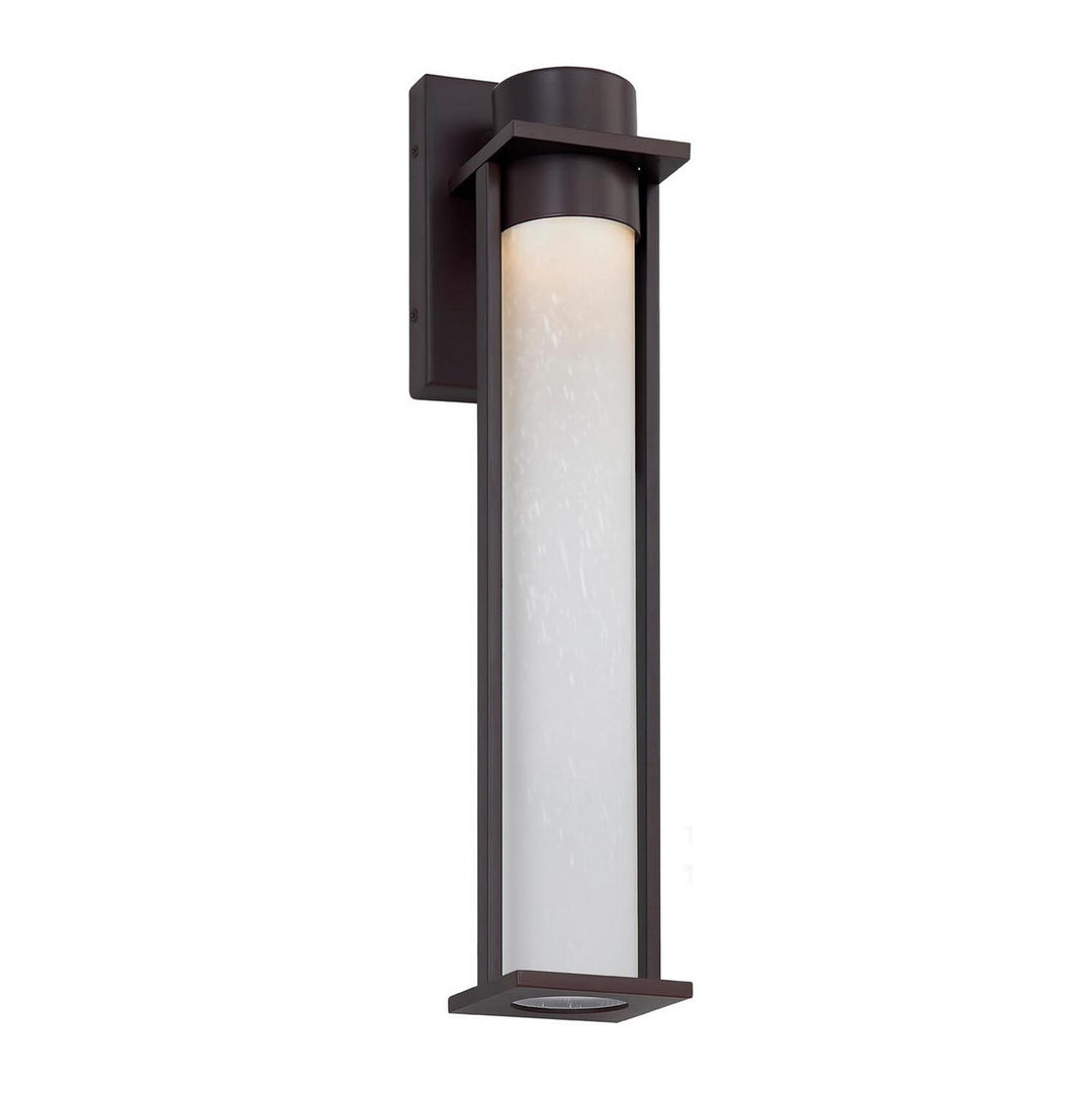 Justice Designs - FSN-7164W-ETCH-MBLK - LED Outdoor Wall Sconce - Fusion - Matte Black