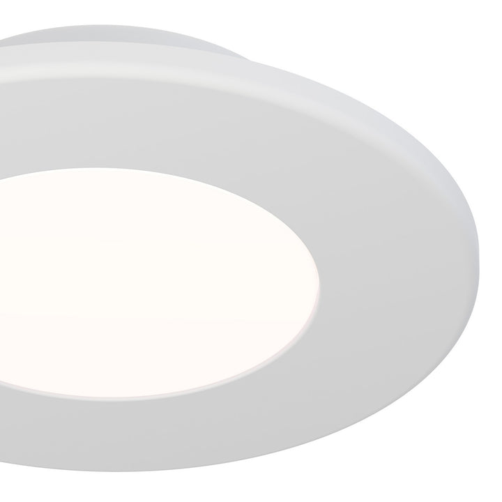 Maxim - 87653WTWT - LED Recessed DownLight - Snug - White