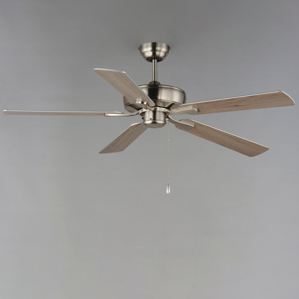 Maxim - 88935SN - 52" Ceiling Fan - Super-Max - Satin Nickel