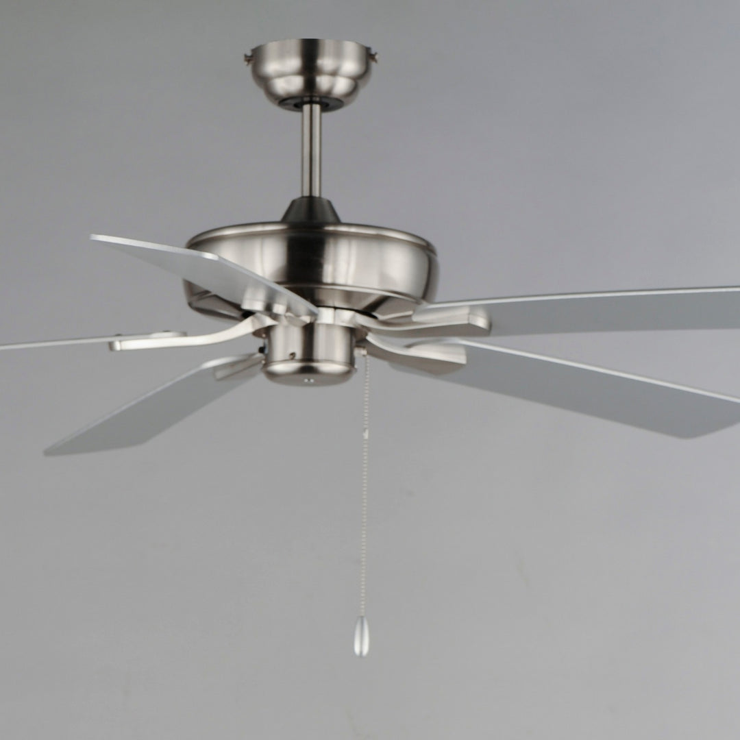 Maxim - 88935SN - 52" Ceiling Fan - Super-Max - Satin Nickel