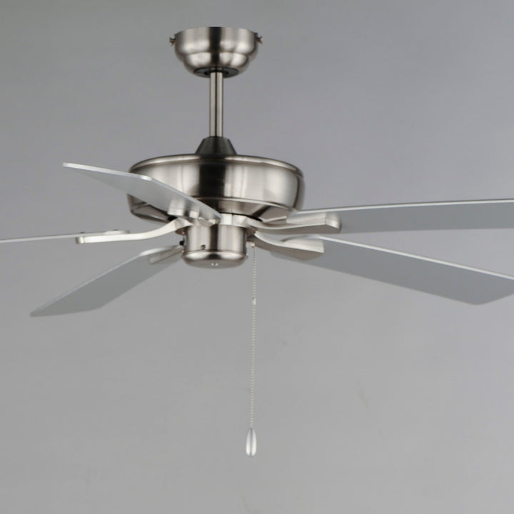 Maxim - 88935SN - 52" Ceiling Fan - Super-Max - Satin Nickel