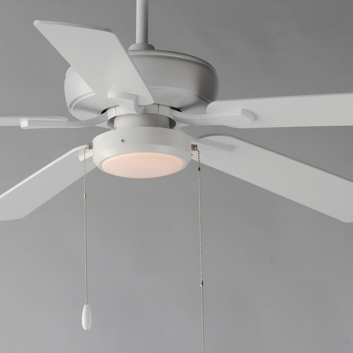 Maxim - 88937MW - 52" Ceiling Fan - Super-Max - Matte White
