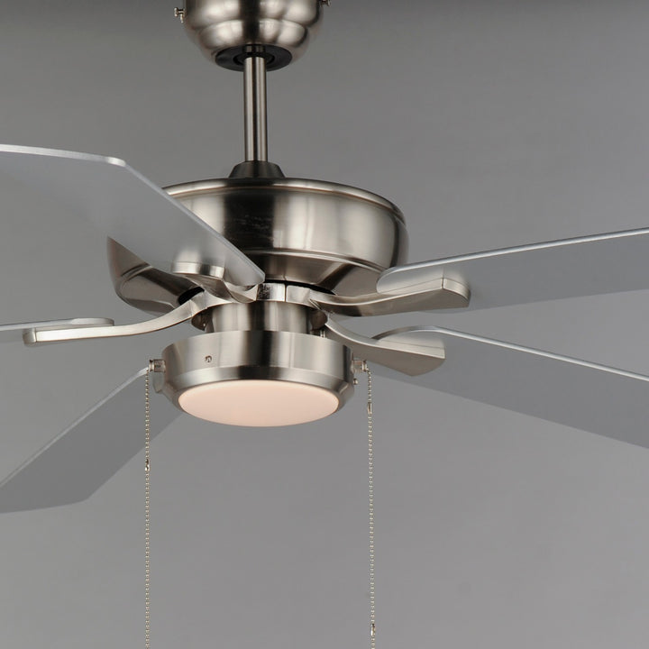 Maxim - 88937SN - 52" Ceiling Fan - Super-Max - Satin Nickel