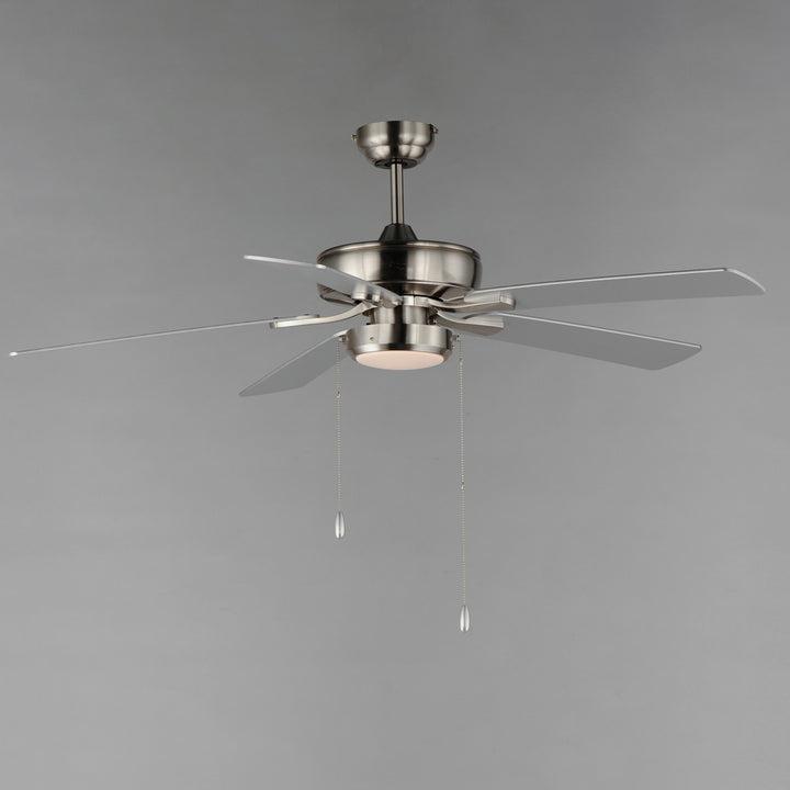 Maxim - 88937SN - 52" Ceiling Fan - Super-Max - Satin Nickel