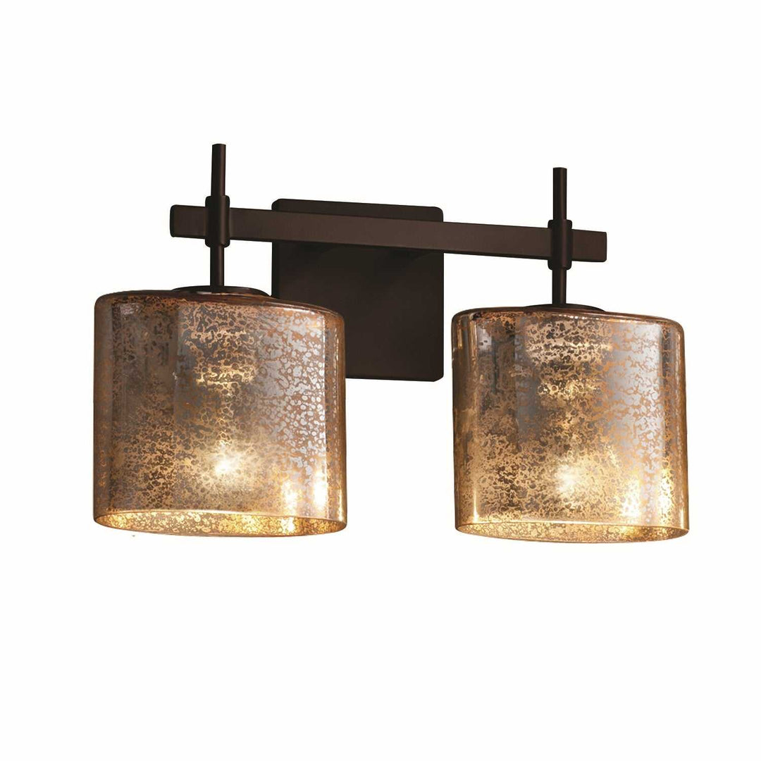 Fusion LED Bath Bar in Dark Bronze Justice Designs