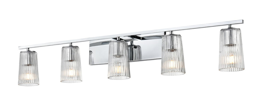 DVI Canada - DVP11355CH-RI - Five Light Vanity - Lasalle - Chrome