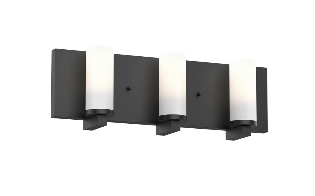 DVI Canada - DVP28143EB-OP - Three Light Vanity - Sambre - Ebony w/Opal Glass