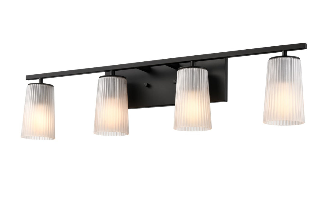 DVI Canada - DVP31344EB-RICE - Four Light Vanity - Luca - Ebony