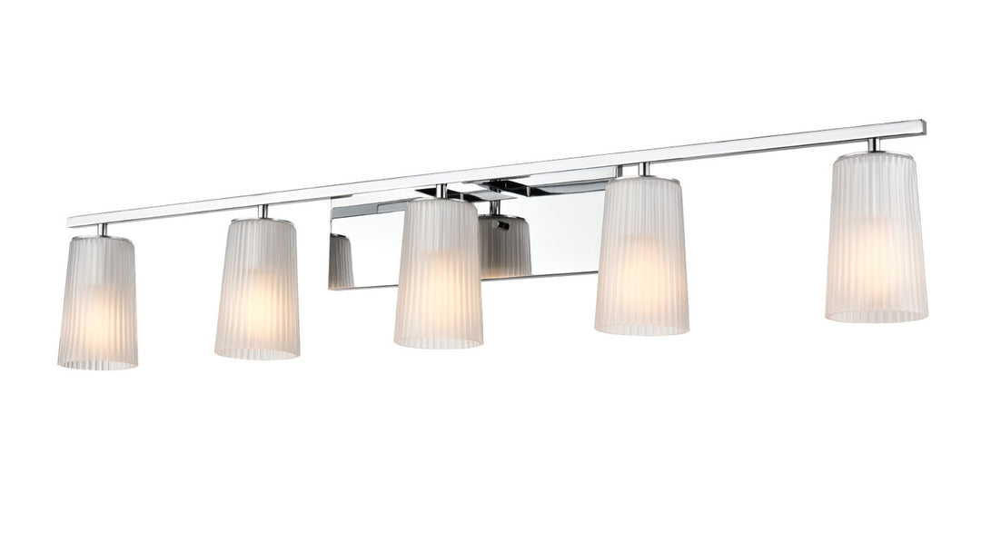 DVI Canada - DVP31355CH-RICE - Five Light Vanity - Luca - Chrome
