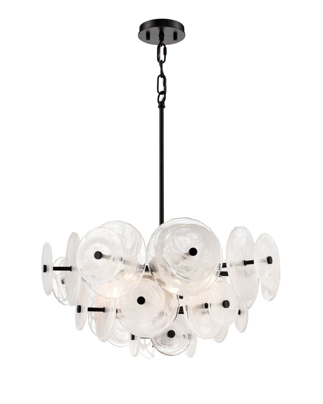 DVI Canada - DVP36505EB-MS - Six Light Pendant - Carousel - Ebony