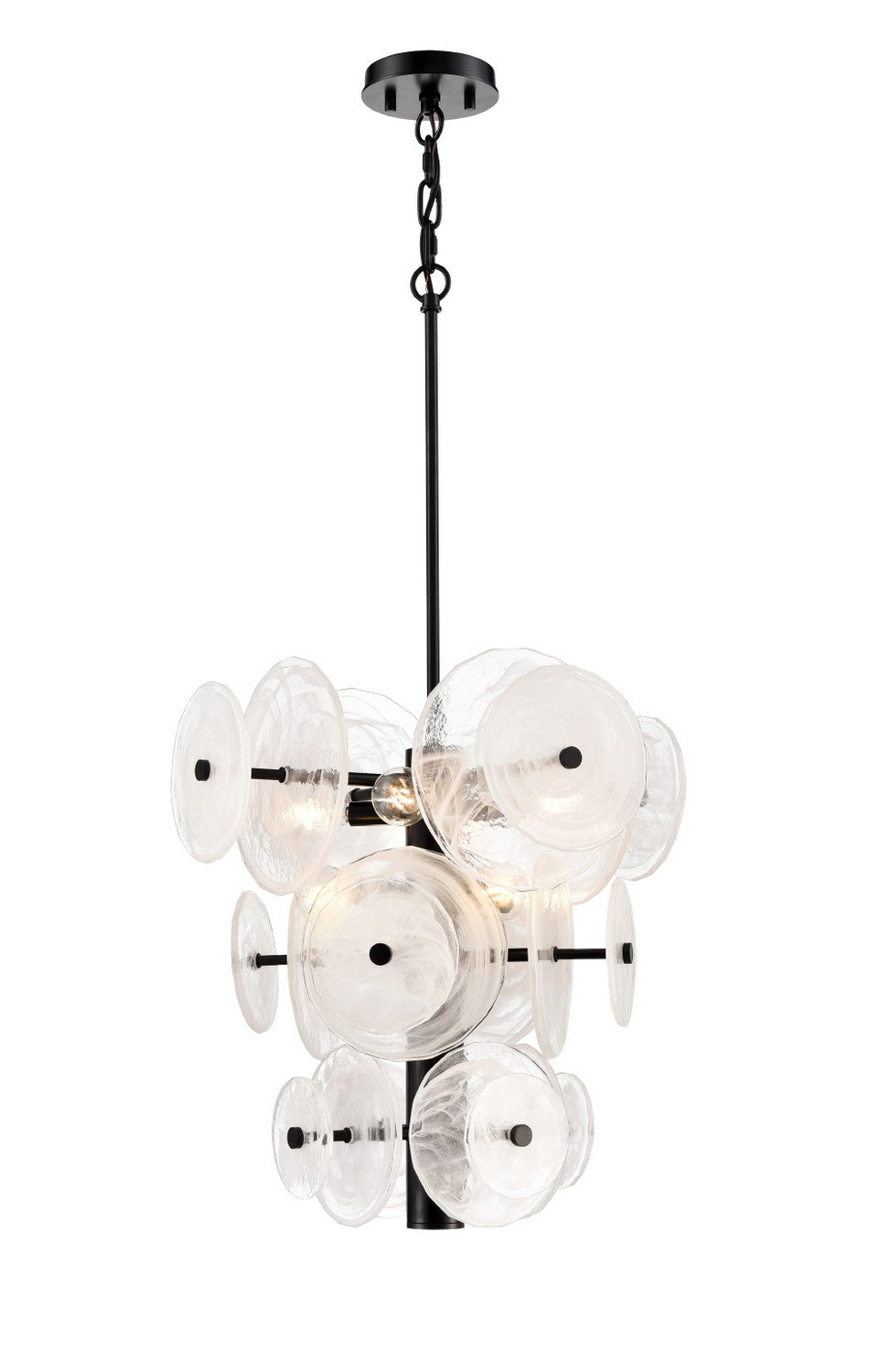 DVI Canada - DVP36520EB-MS - Eight Light Pendant - Carousel - Ebony