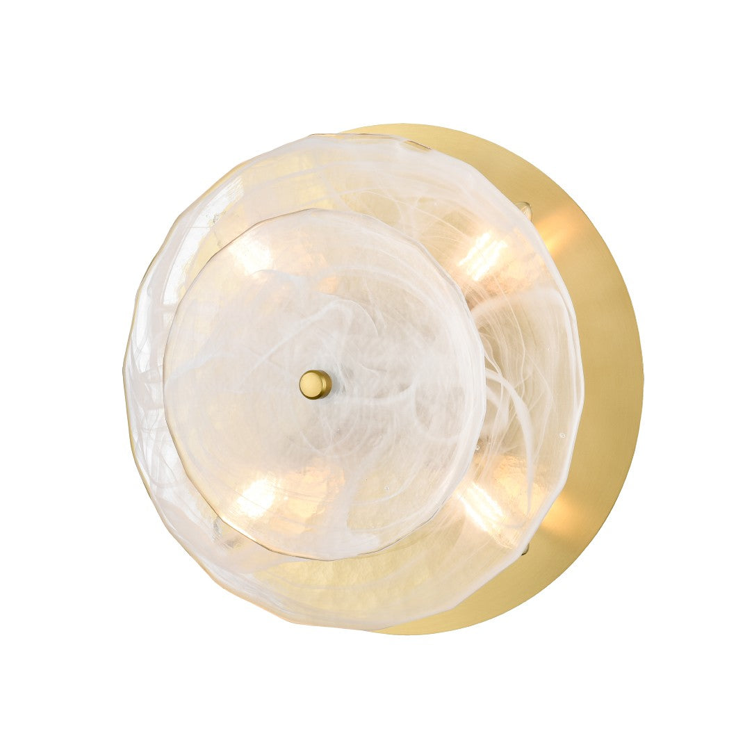 DVI Canada - DVP36528BR-MS - Four Light Flush Mount - Carousel - Brass