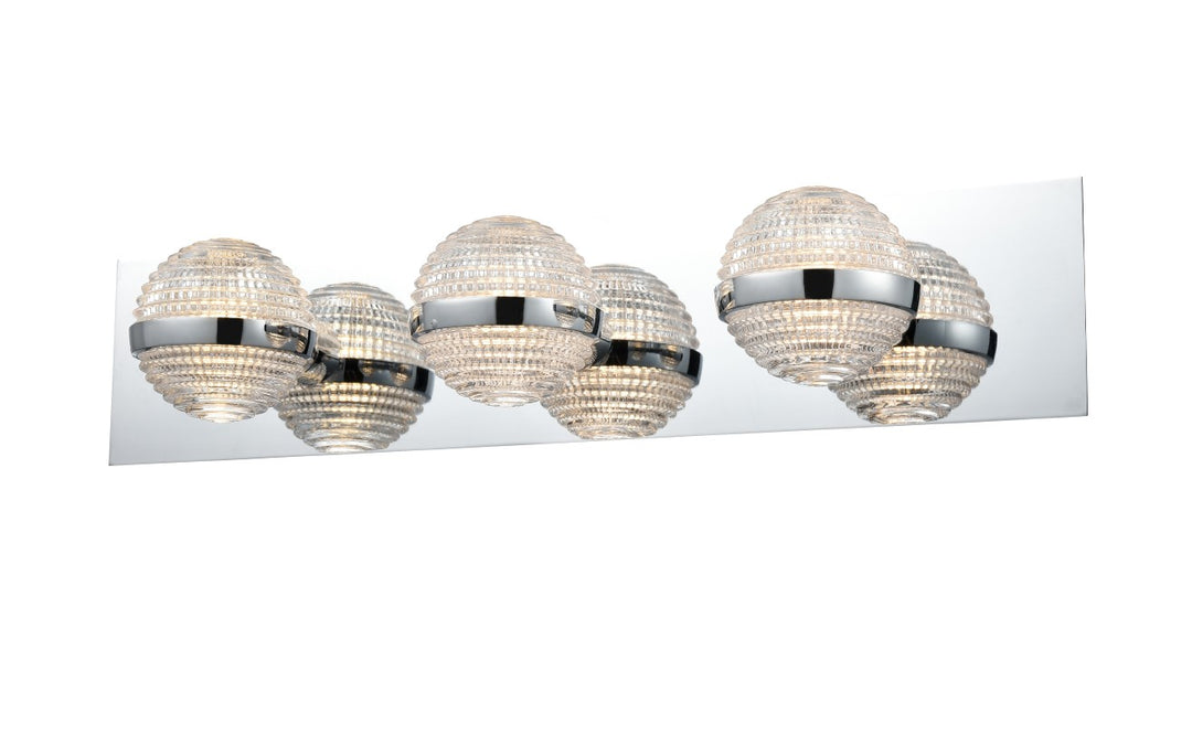 DVI Canada - DVP37343CH-CRY - Three Light Vanity - Dryden - Chrome