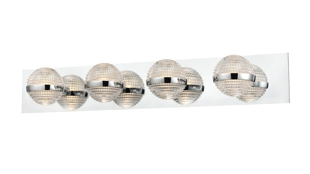DVI Canada - DVP37344CH-CRY - Four Light Vanity - Dryden - Chrome