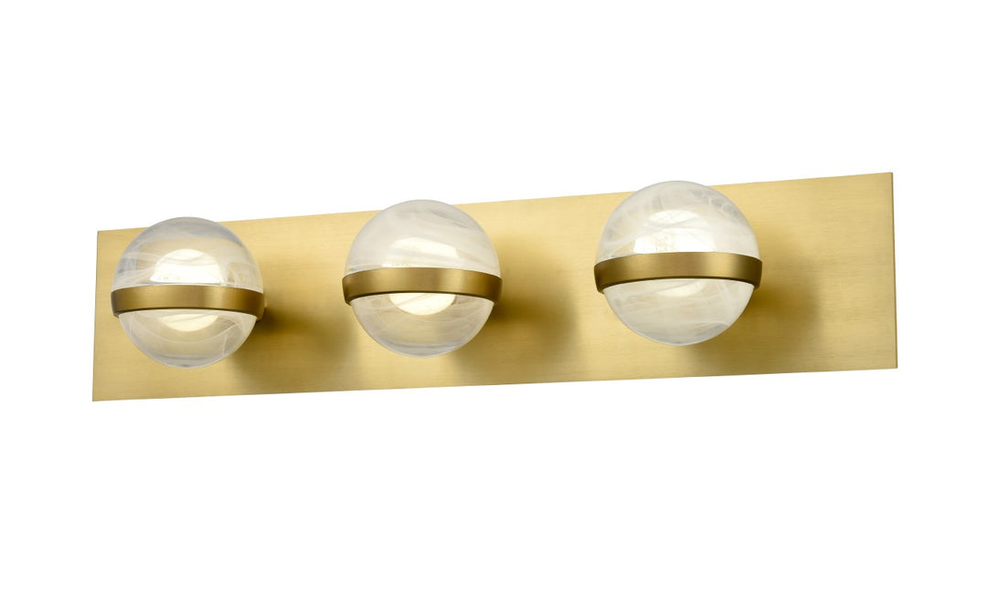 DVI Canada - DVP37943BR-MS - Three Light Vanity - Cirrus - Brass