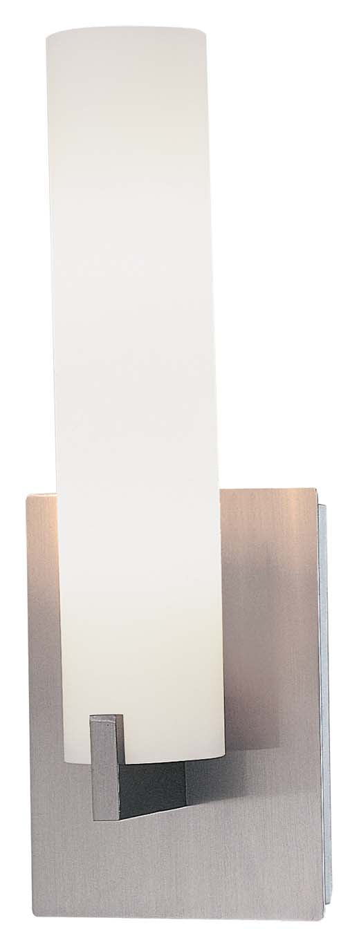 Tube Two Light Wall Sconce in Brushed Nickel - available from The Lighting Shoppe, trusted by Canadian homeowners