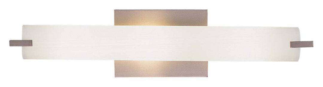 Tube Three Light Wall Lamp in Brushed Nickel - available from The Lighting Shoppe, trusted by Canadian homeowners