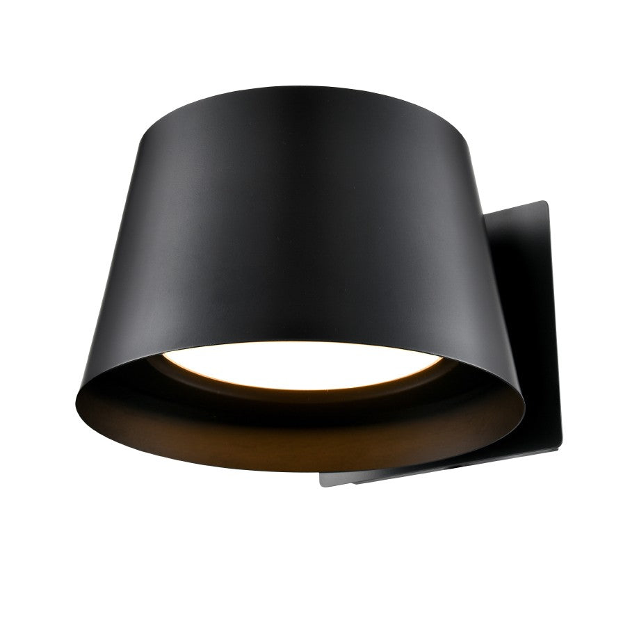 Drumline LED Vanity in Black - available from The Lighting Shoppe, trusted by Canadian homeowners