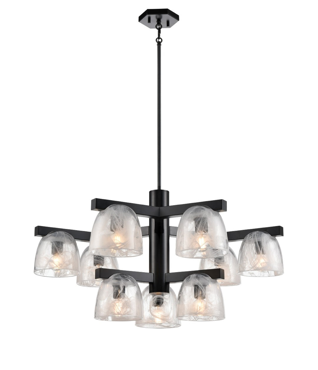 DVI Canada - DVP49829EB-MS - Nine Light Pendant - Chalice - Ebony