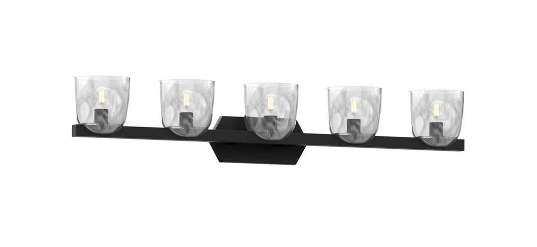 DVI Canada - DVP49855EB-MS - Five Light Vanity - Chalice - Ebony