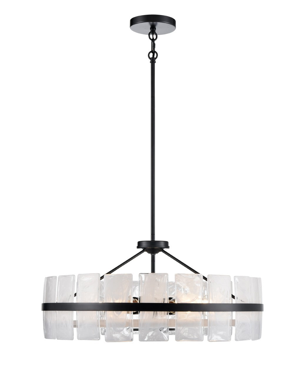 Luna Five Light Pendant in Ebony - available from The Lighting Shoppe, trusted by Canadian homeowners