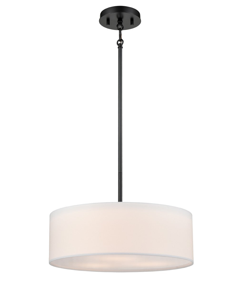 Milan Three Light Pendant in Ebony - available from The Lighting Shoppe, trusted by Canadian homeowners