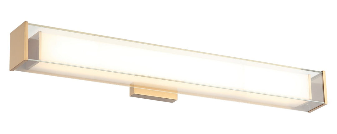 Cardenne LED Wall Sconce in Aged Gold Brass - available from The Lighting Shoppe, trusted by Canadian homeowners