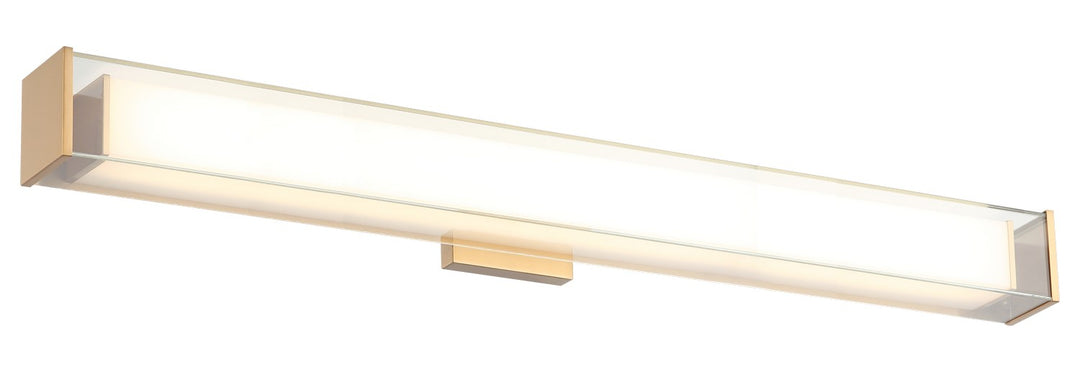 Cardenne LED Wall Sconce in Aged Gold Brass - available from The Lighting Shoppe, trusted by Canadian homeowners