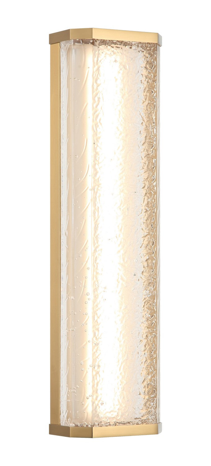 Aislynn LED Wall Sconce in Aged Gold Brass - available from The Lighting Shoppe, trusted by Canadian homeowners