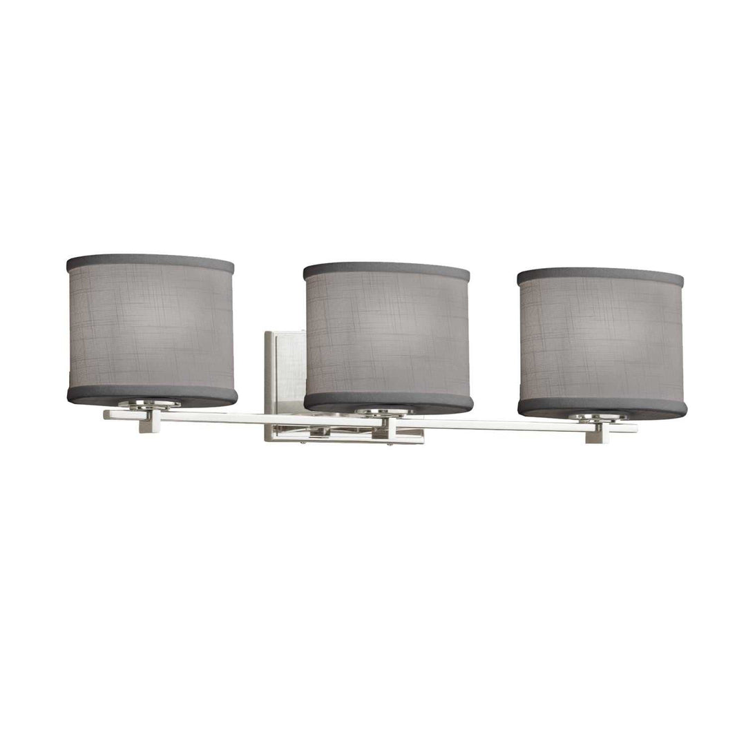 Textile LED Bath Bar in Polished Chrome Justice Designs