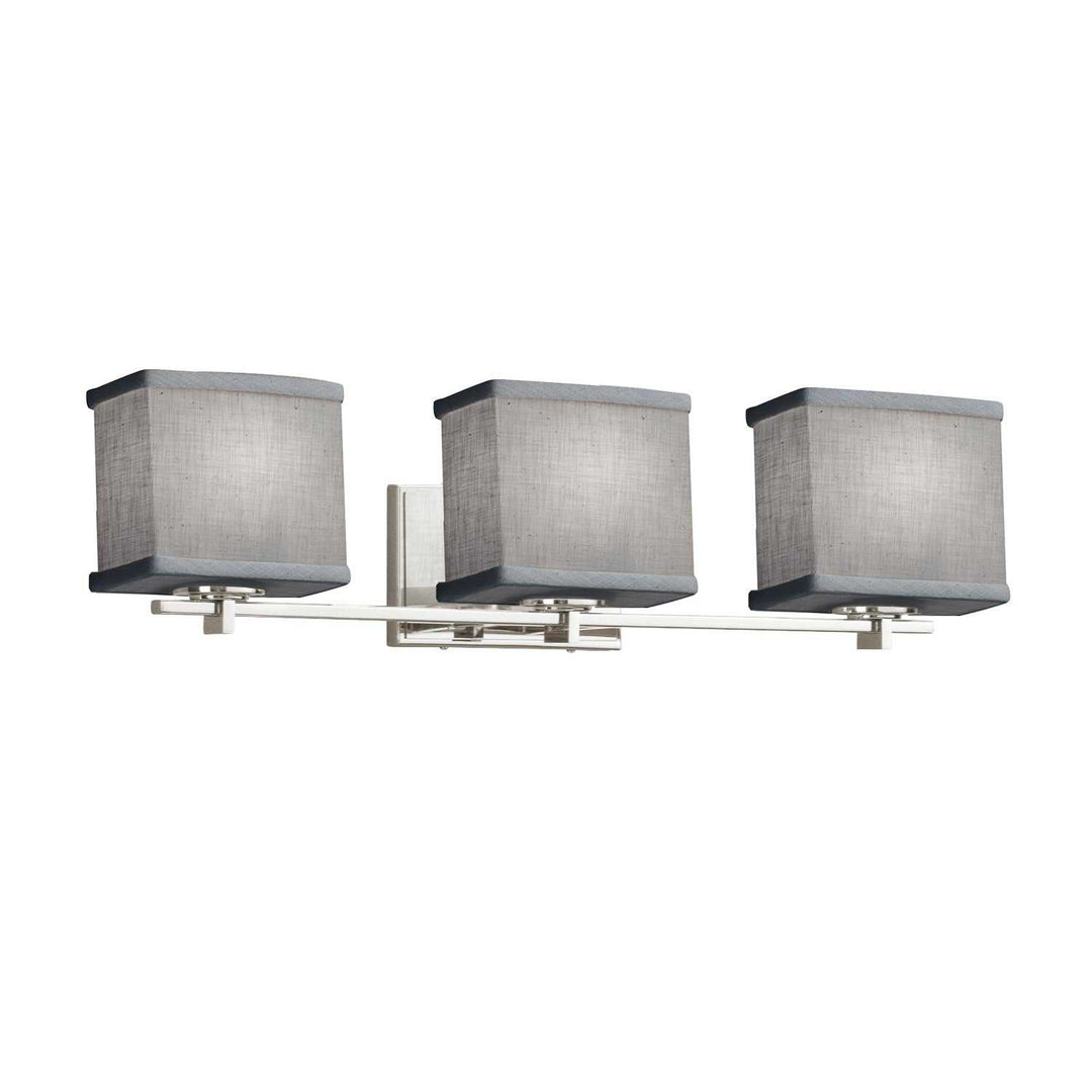 Textile LED Bath Bar in Polished Chrome Justice Designs