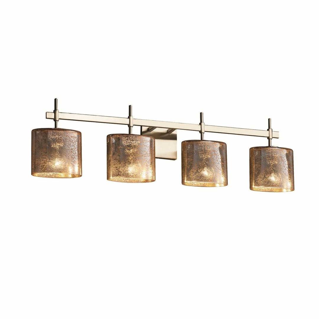 Fusion LED Bath Bar in Brushed Nickel Justice Designs