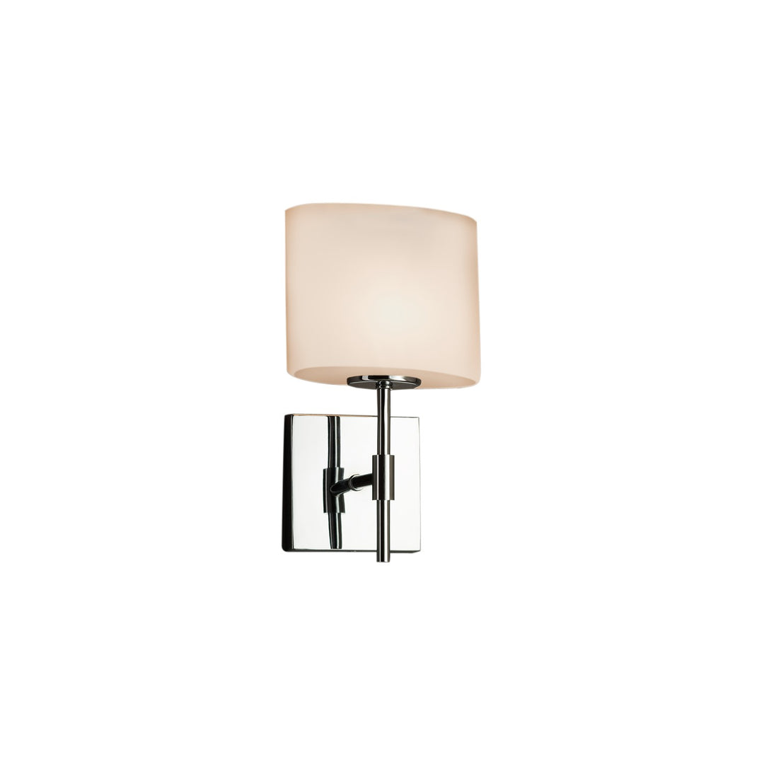 Justice Designs - FSN-8417-30-OPAL-CROM-LED1-700 - LED Wall Sconce - Fusion - Polished Chrome