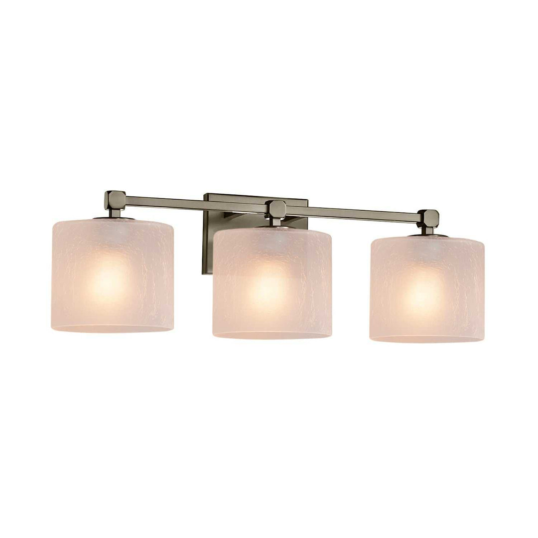 Fusion LED Bath Bar in Brushed Nickel Justice Designs