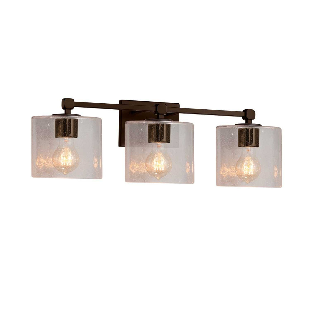 Fusion LED Bath Bar in Dark Bronze Justice Designs