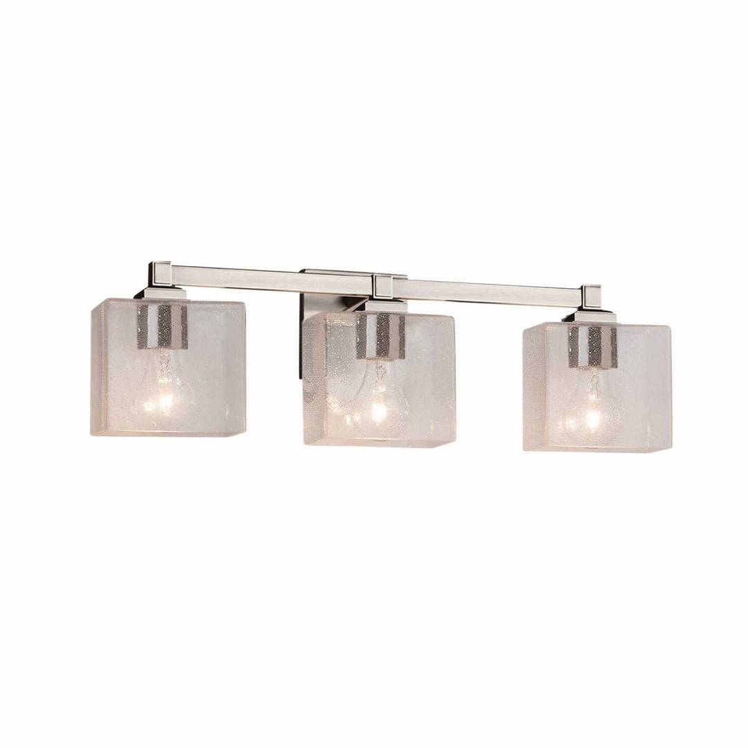 Fusion LED Bath Bar in Brushed Nickel Justice Designs
