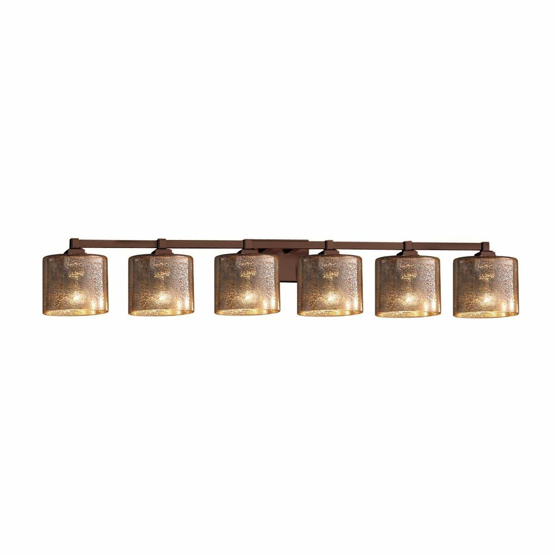 Fusion LED Bath Bar in Dark Bronze Justice Designs