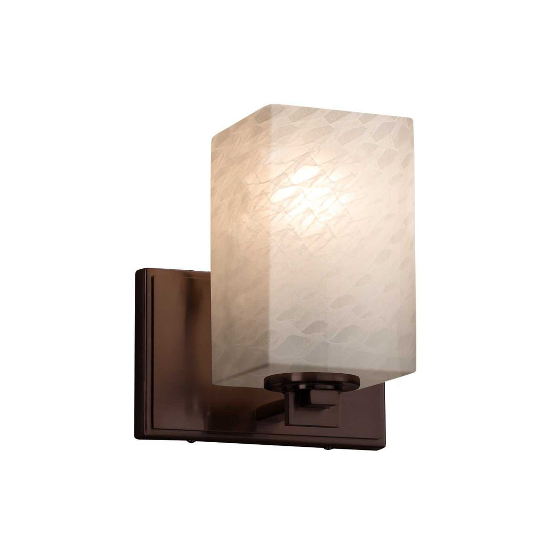 Fusion LED Wall Sconce in Dark Bronze Justice Designs