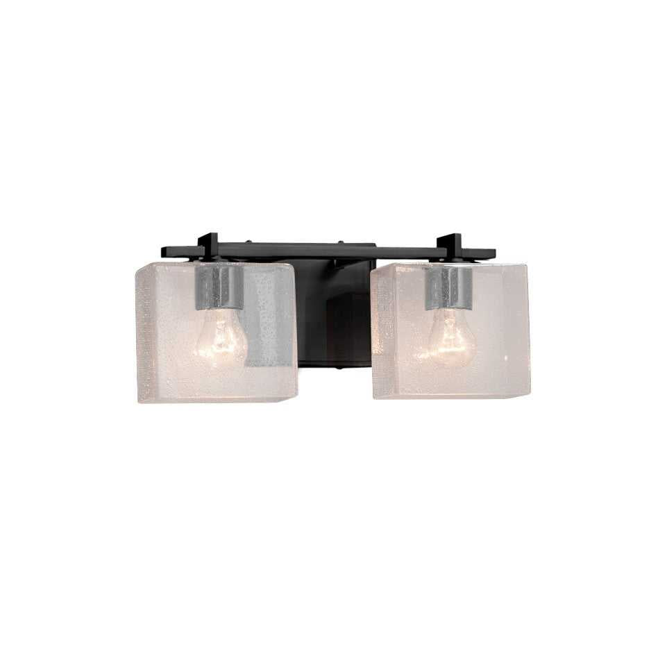 Fusion LED Bath Bar in Matte Black Justice Designs