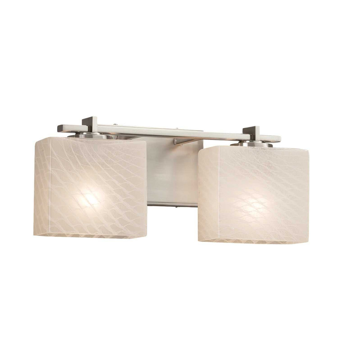 Fusion LED Bath Bar in Brushed Nickel Justice Designs