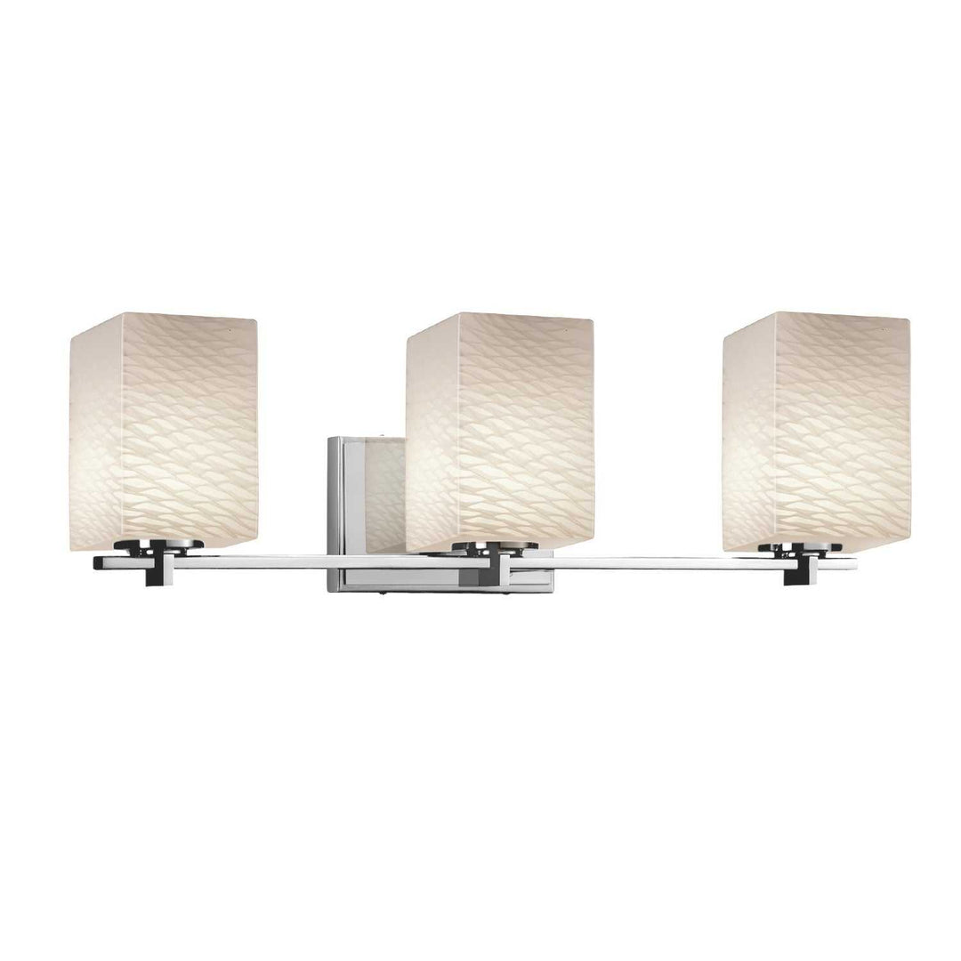 Fusion LED Bath Bar in Polished Chrome Justice Designs
