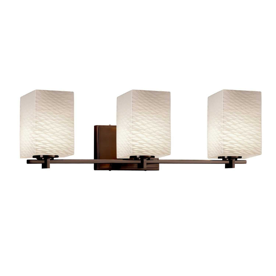 Fusion LED Bath Bar in Dark Bronze Justice Designs