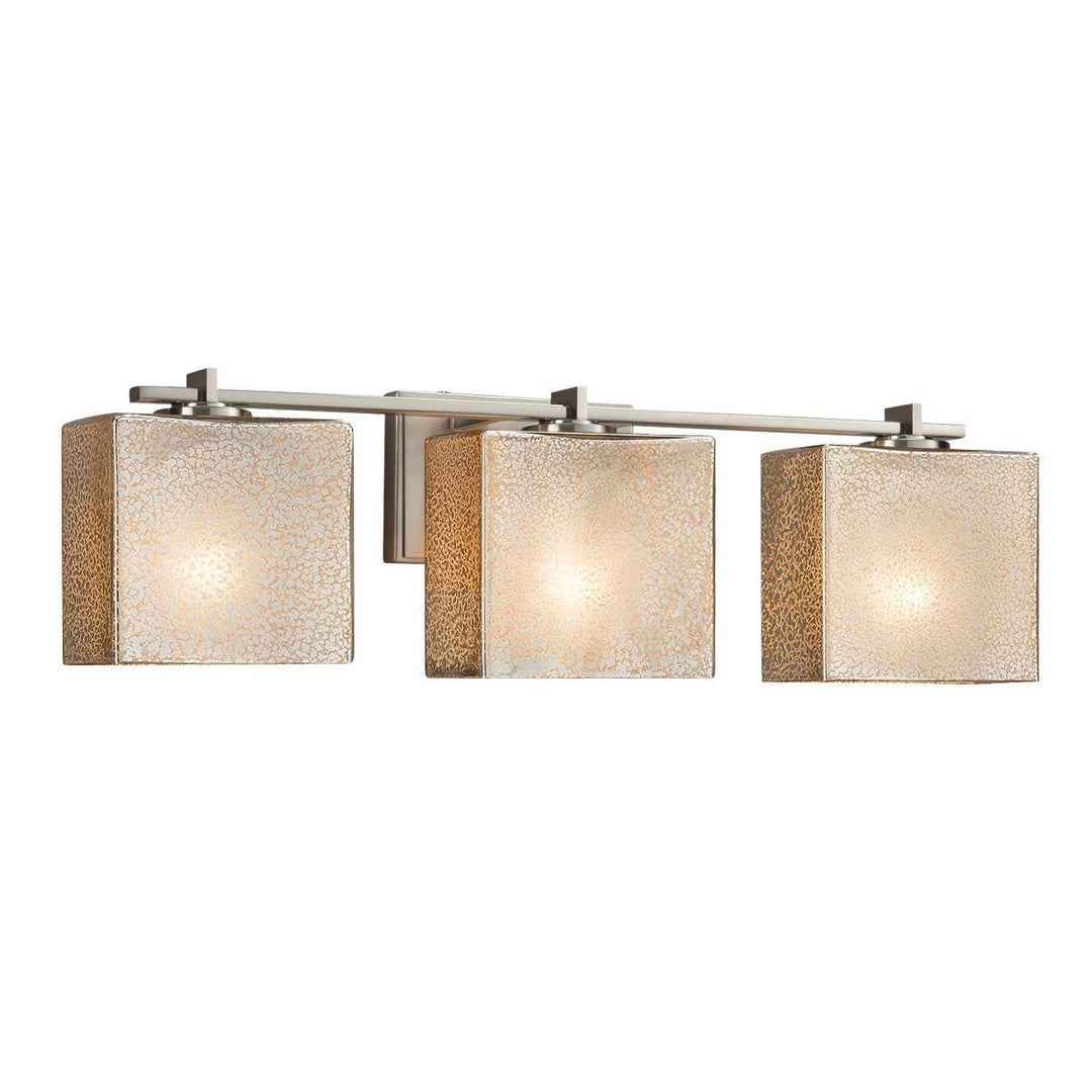 Fusion LED Bath Bar in Brushed Nickel Justice Designs
