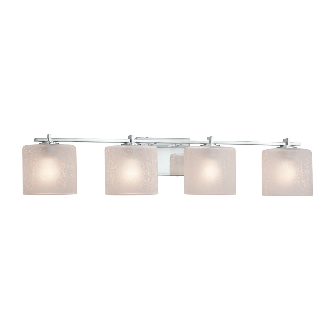 Justice Designs - FSN-8444-30-FRCR-CROM-LED4-2800 - LED Bath Bar - Fusion - Polished Chrome