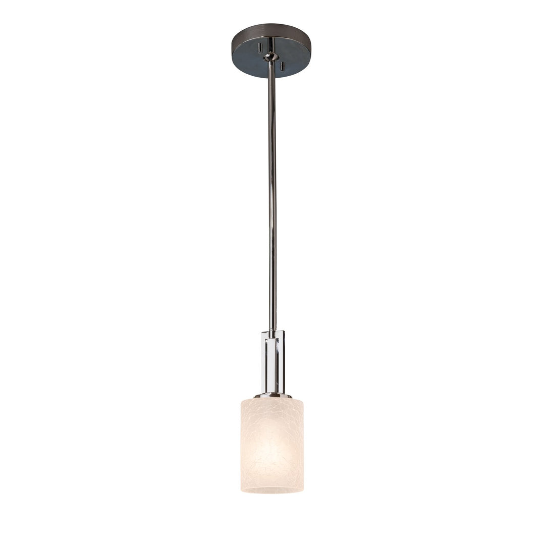 Justice Designs - FSN-8445-10-FRCR-CROM-LED1-700 - LED Pendant - Fusion - Polished Chrome